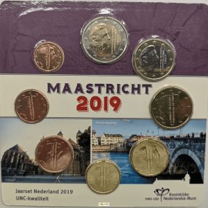 NETHERLANDS 2019 - EURO COIN SET UNC
